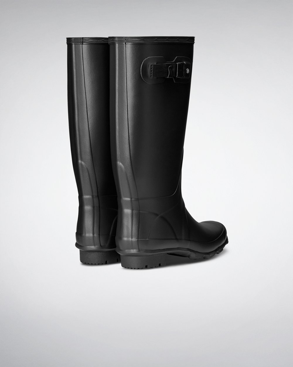 Womens Hunter Wide Fit Rain Boots Black - Huntress Leg - 0593268-GK